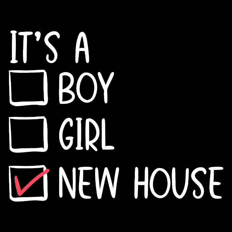 Neue Haus-Checkbox-Illustration