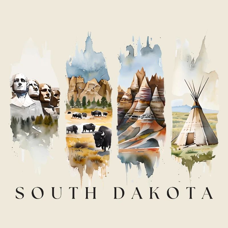 Voyage dans le Dakota du Sud – Mont Rushmore & Bison