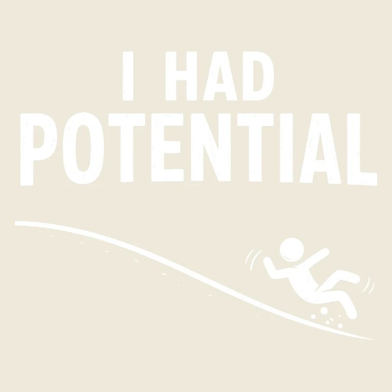 J’avais du potentiel – humour de diapositives