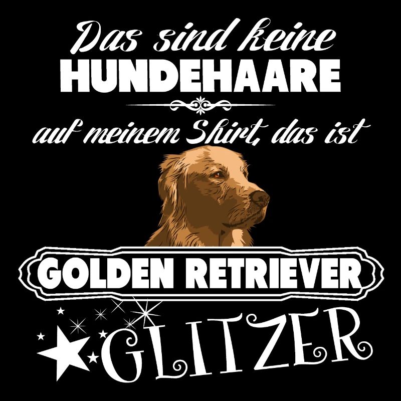 GOLDEN RETRIEVER GLITZER
