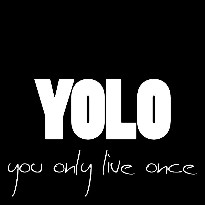 YOLO - blanc -1