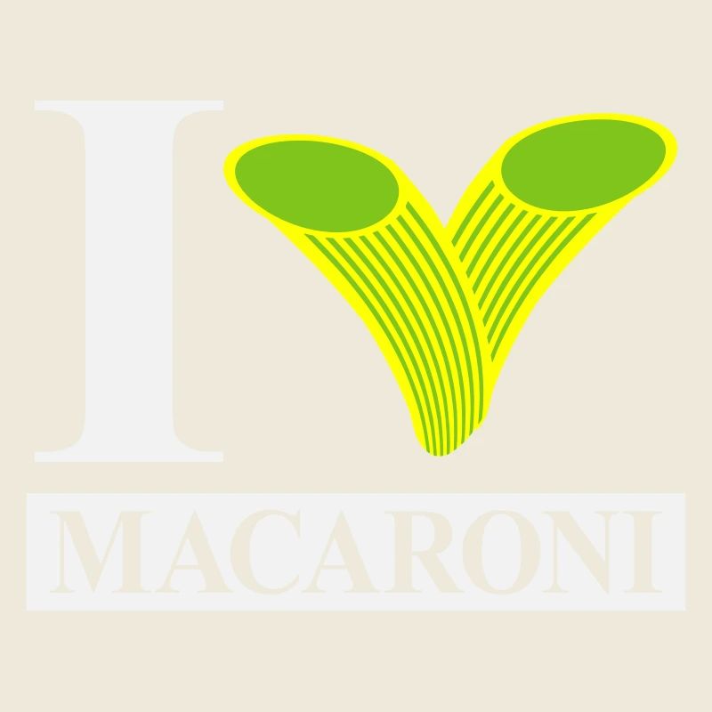 Ich liebe Makkaroni