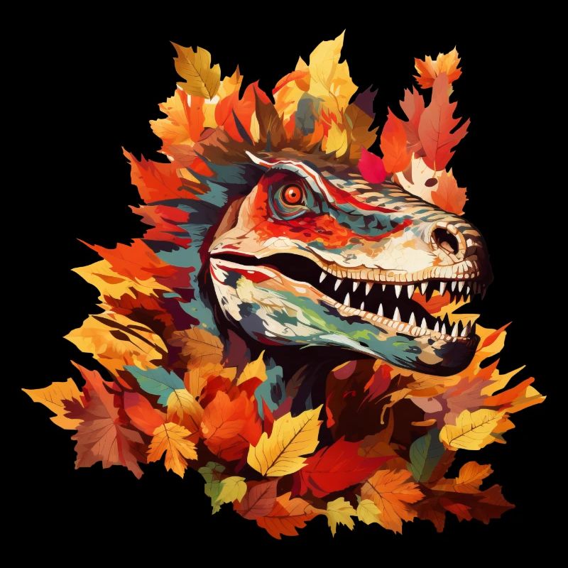 variation 23626aFarbenvoller T-Rex: Dinosaurier im