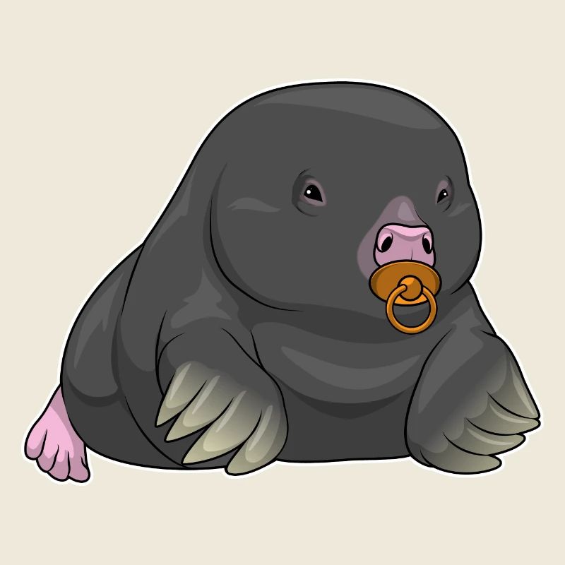 Mole Baby Pacifier