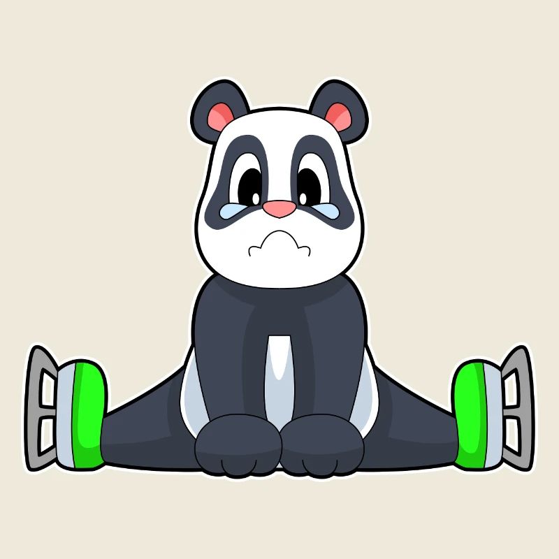 Patins à glace Panda
