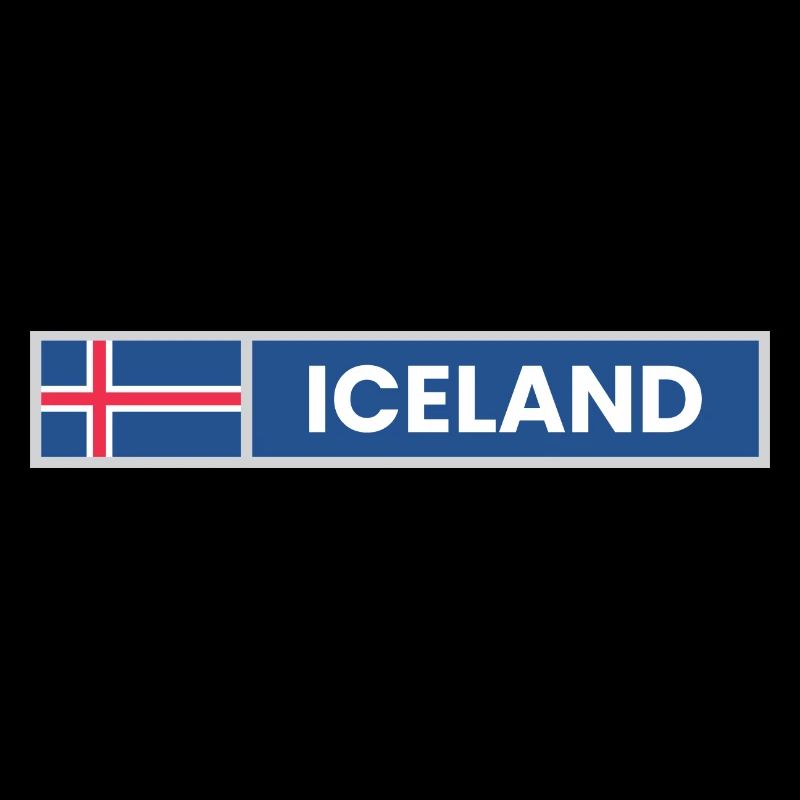 Iceland National Flag