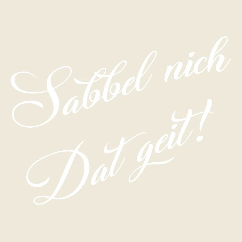 Ne bave pas, conception de dialecte amusante