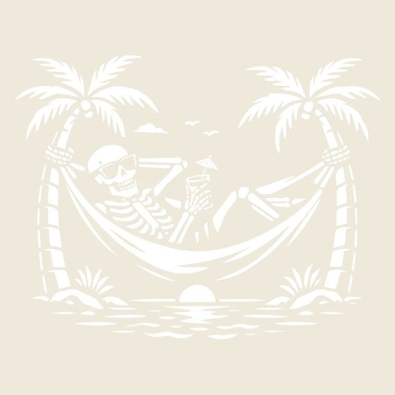 Skelett-Hammock-Paradies