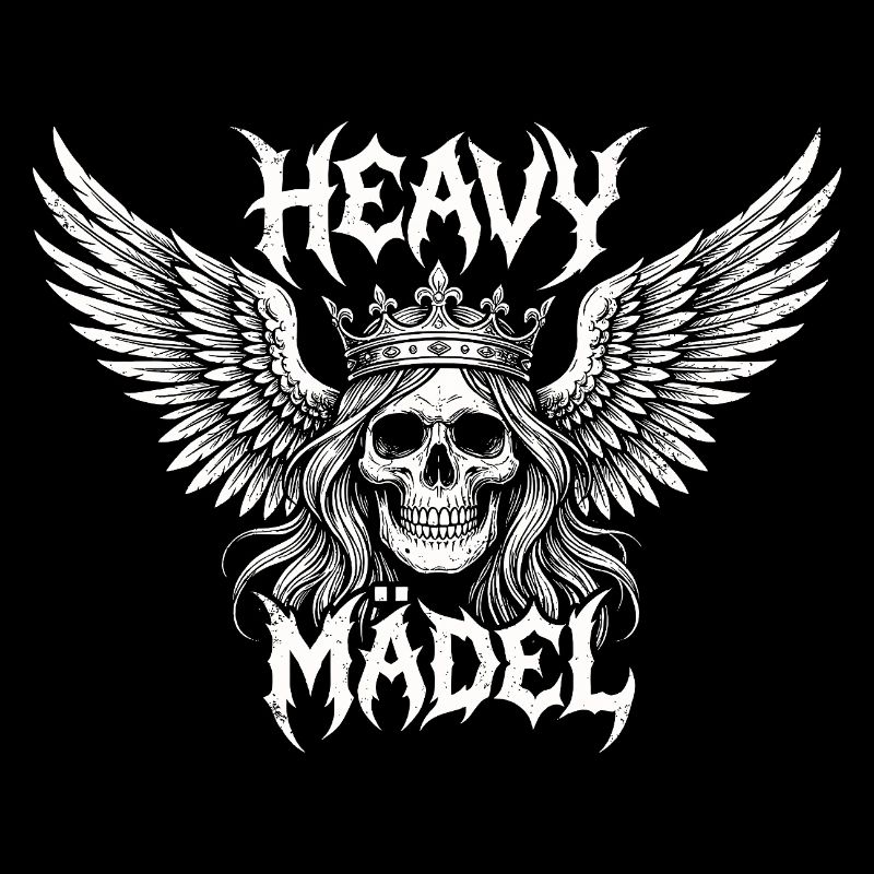 Heavy Girl – Conception de piano à queue Rock & Metal