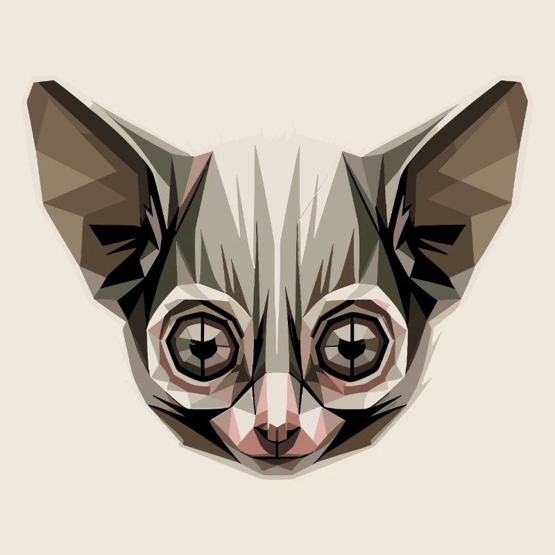 Galago Buisson Bébé Singe Galagos Singe Mignon Galago