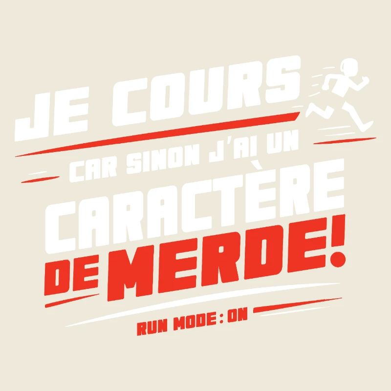 I run otherwise I have a bad temper