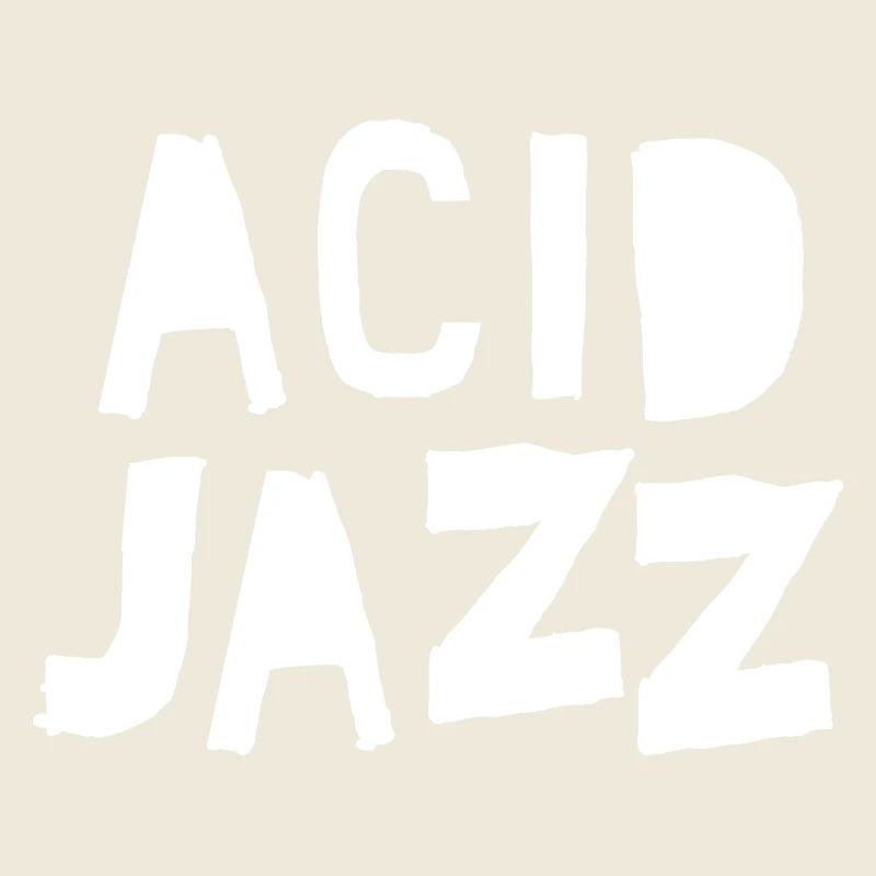 Acid Jazz Bold Typography Tee
