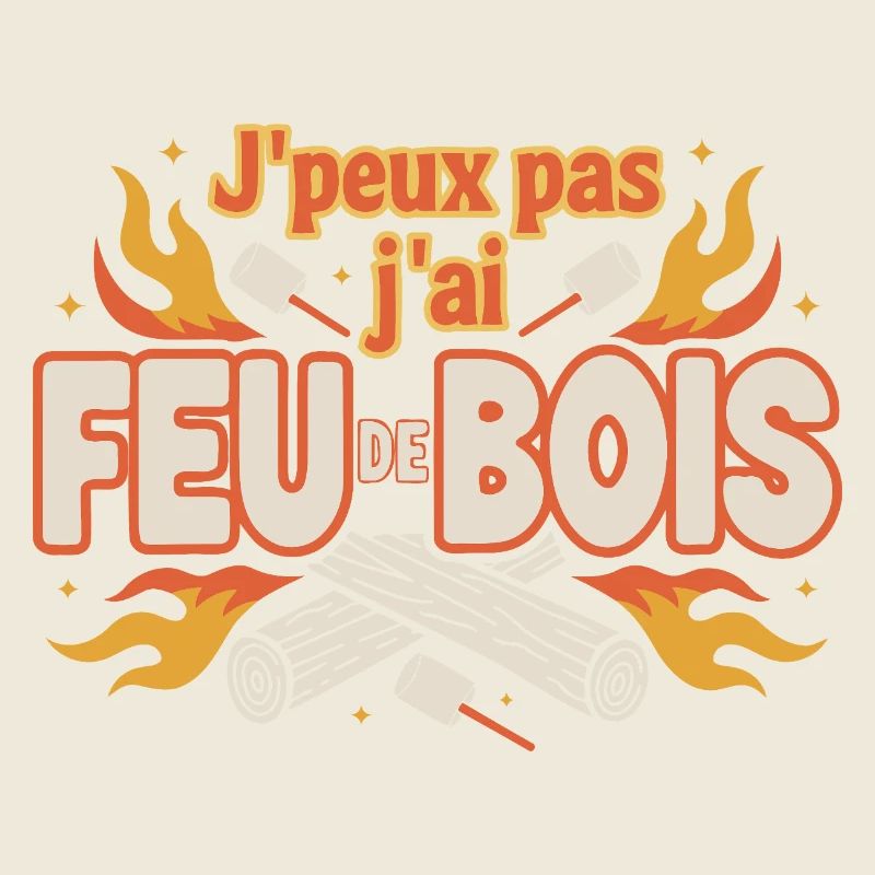 Jpeux pas feu de bois camping