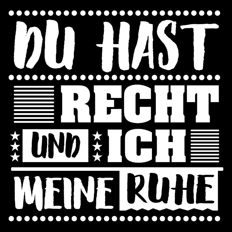 Du hast Recht