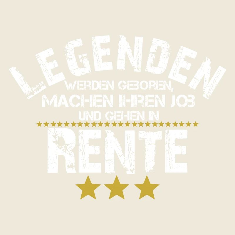 Legende Pension Rente Rentner Geschenk Ruhestand