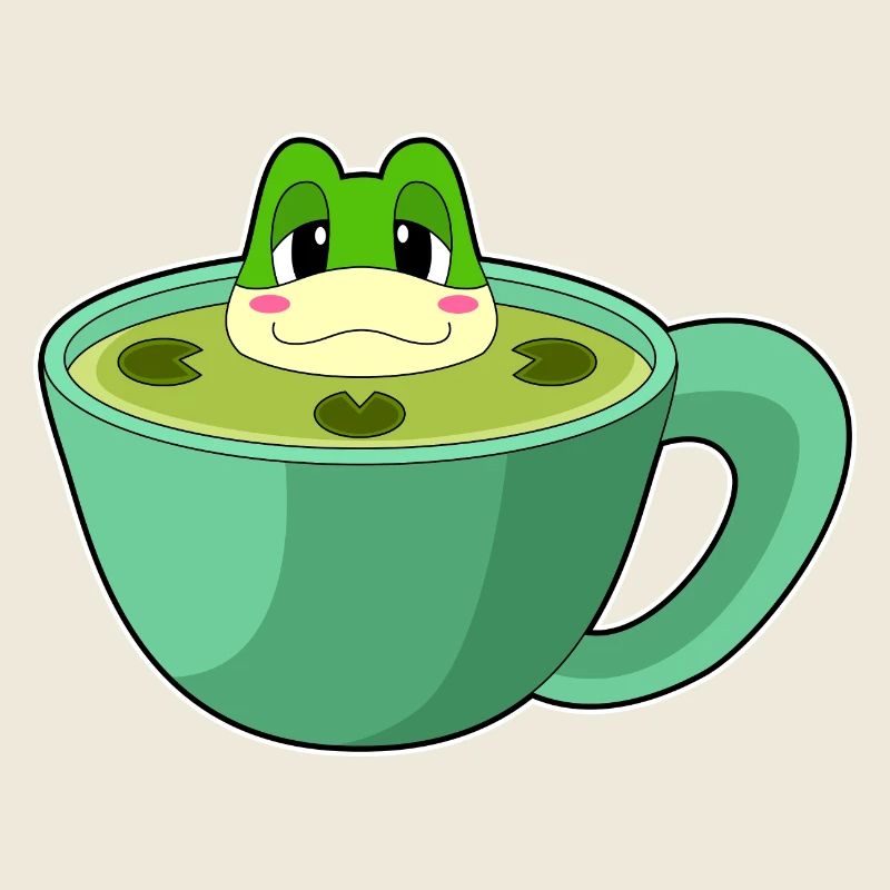 Mug grenouille