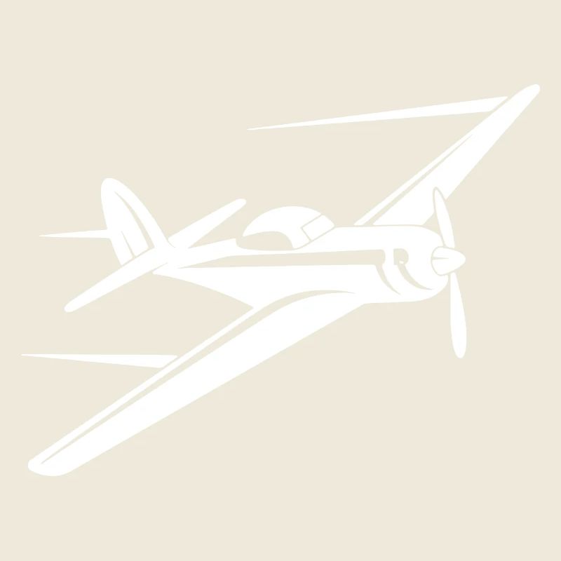 Propeller Plane Sketch