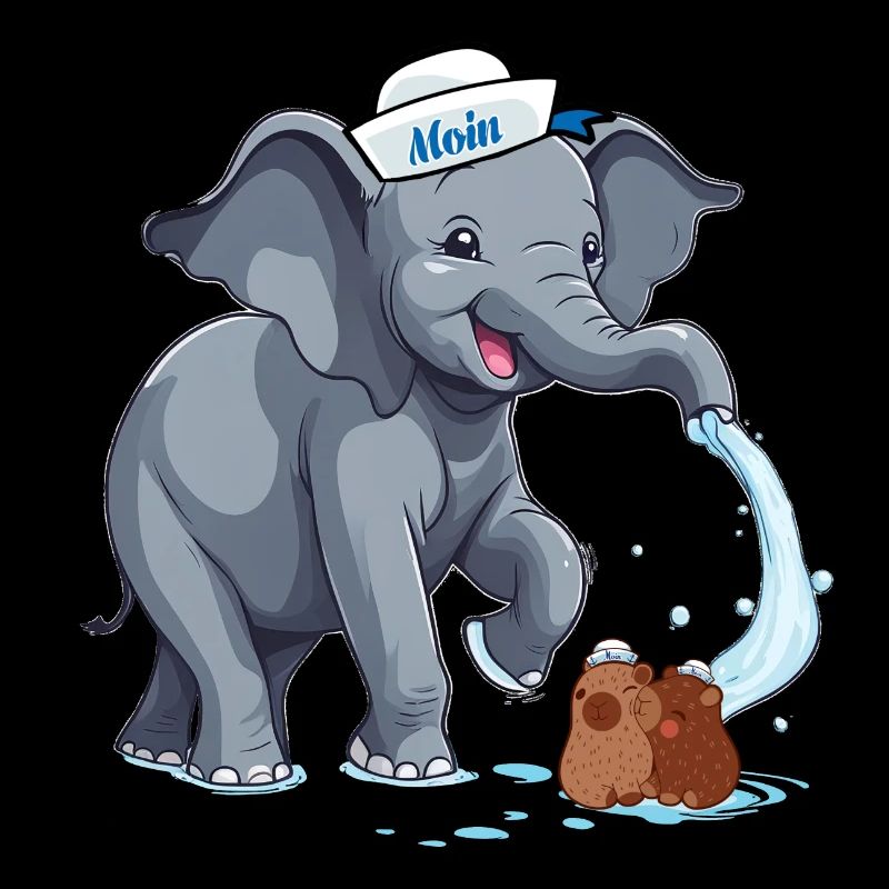 Éléphant Éléphant Marin maritime