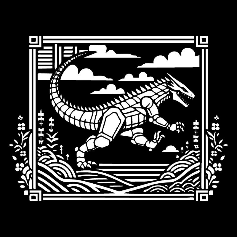 Kaiju Japan Art Style Design
