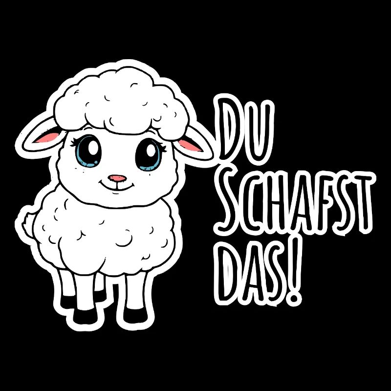 You can do it! The little sheep is sure!