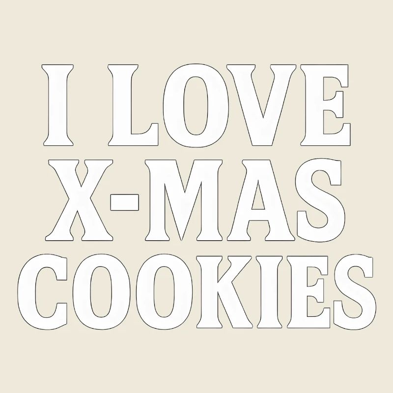 J’adore les biscuits de Noël