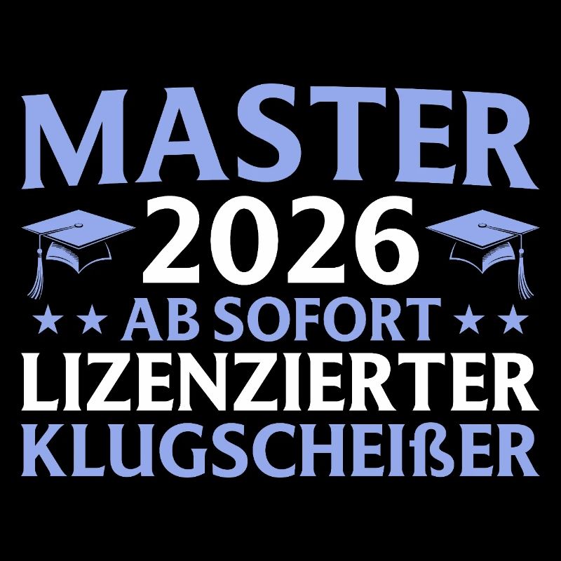 Études terminées : Don du Master 2026
