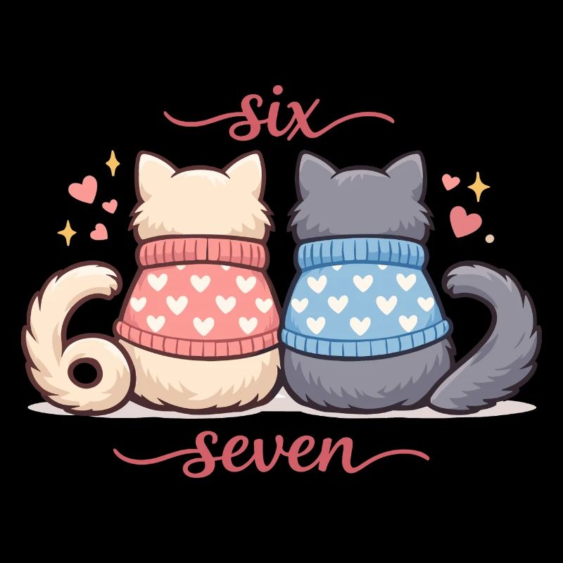 Cat Valentine 67 Six Seven Meme Gift Cute