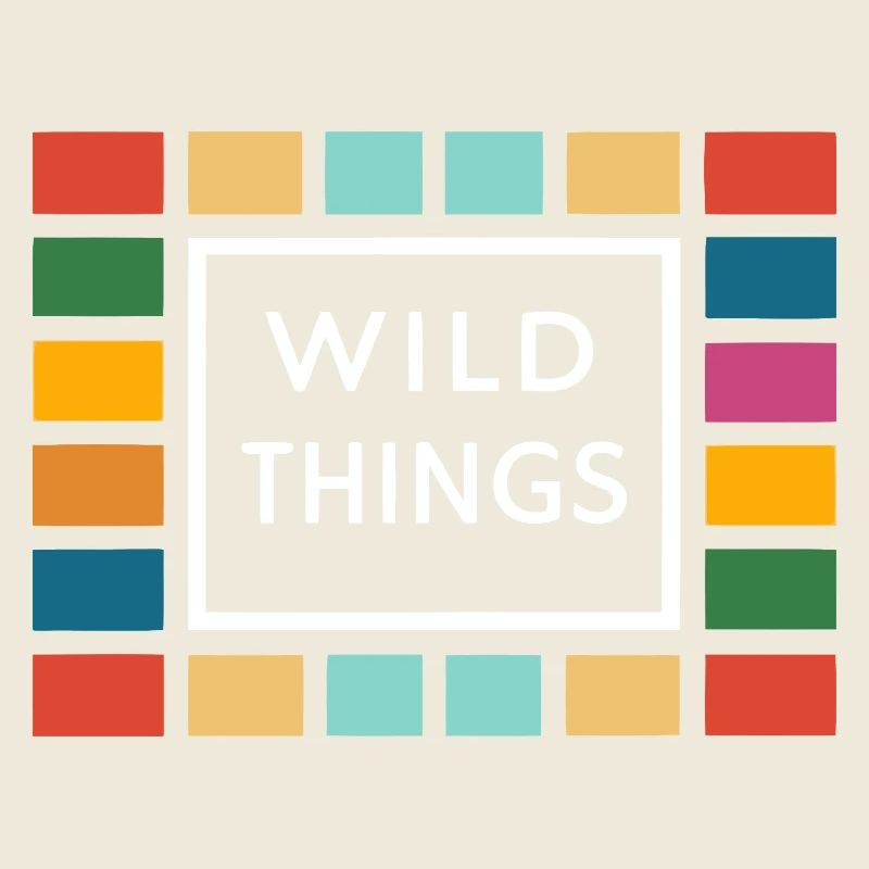 Wild Things Bunte Rahmen