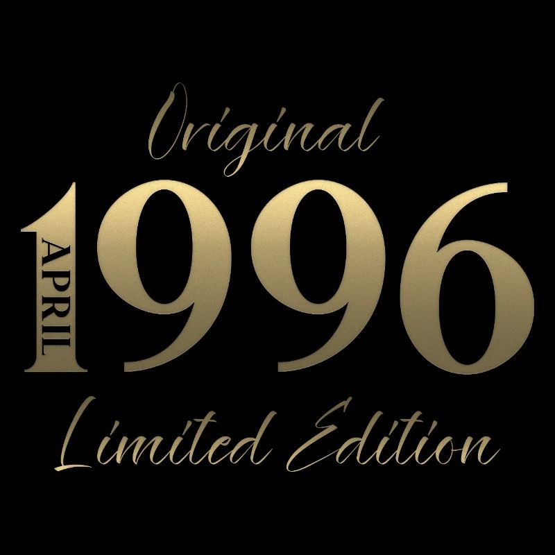 30. Geburtstag Geschenk Mann Original April 1996