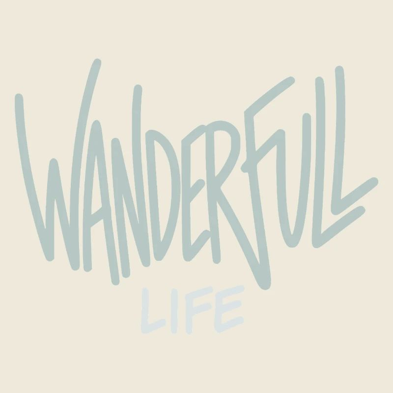 Wanderfull Life - Wortspiel Wanderlust