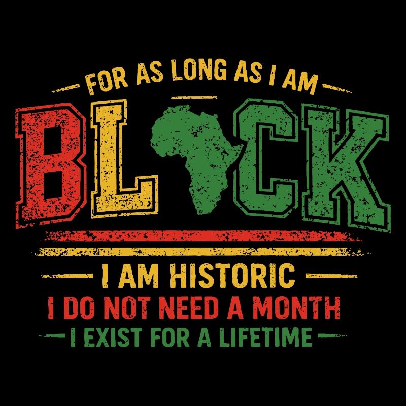 Pride Afro Black History Month Vintage