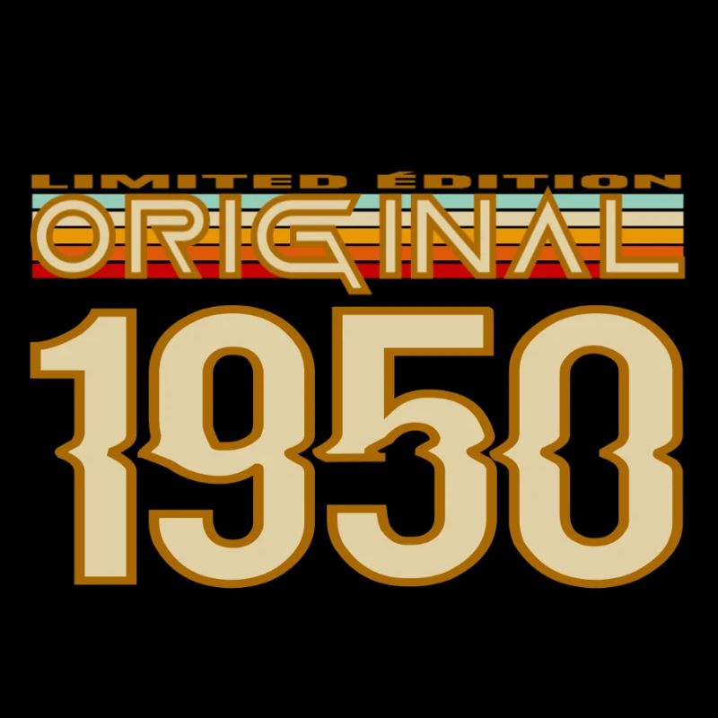 Original 1950 Retro Print