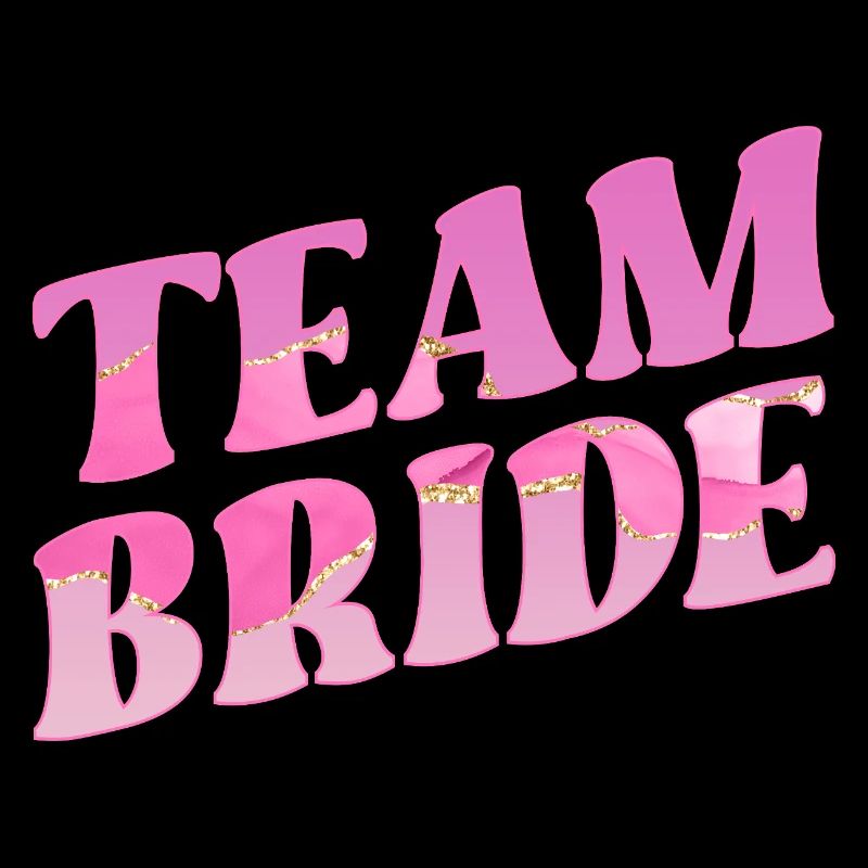 Équipe de mariage mariée
