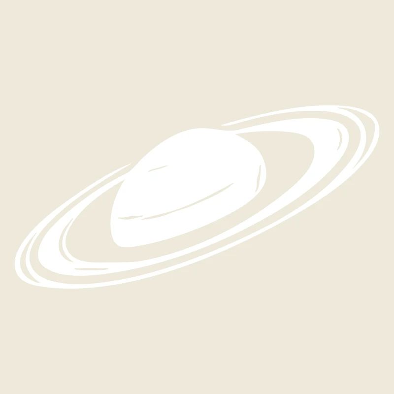 Saturn mit Ringen - Saturnring
