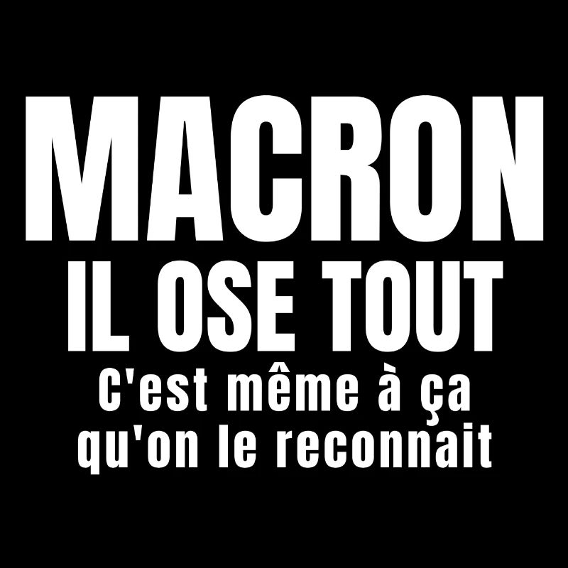 Macron, président, politique