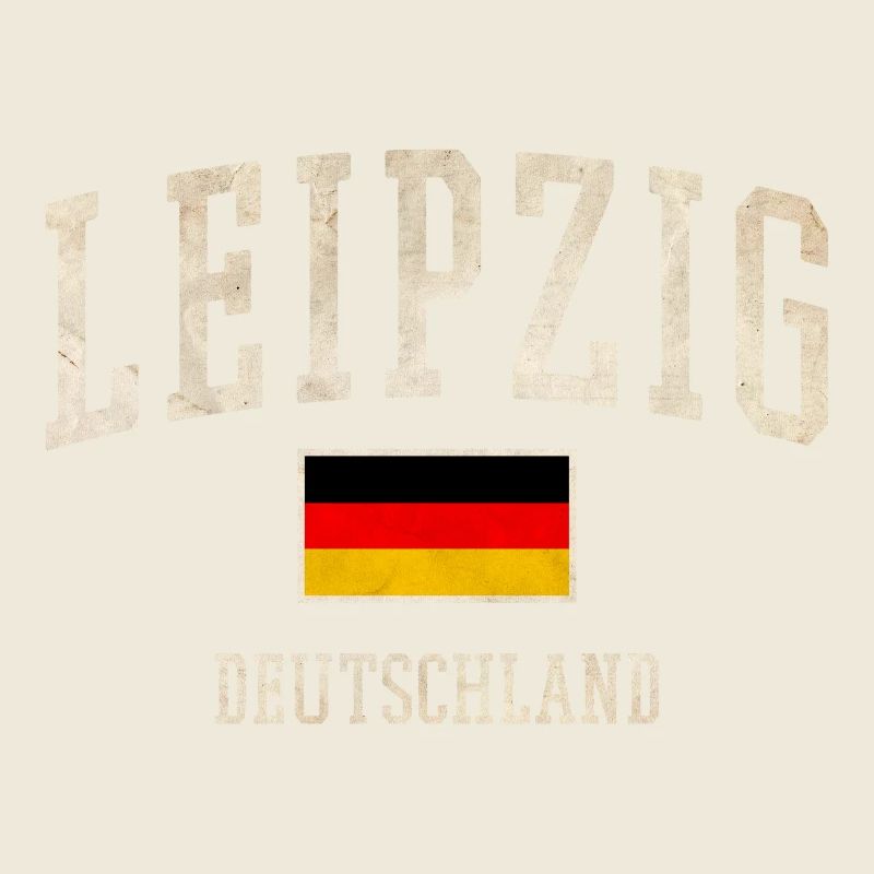 Leipzig Germany Flag Look