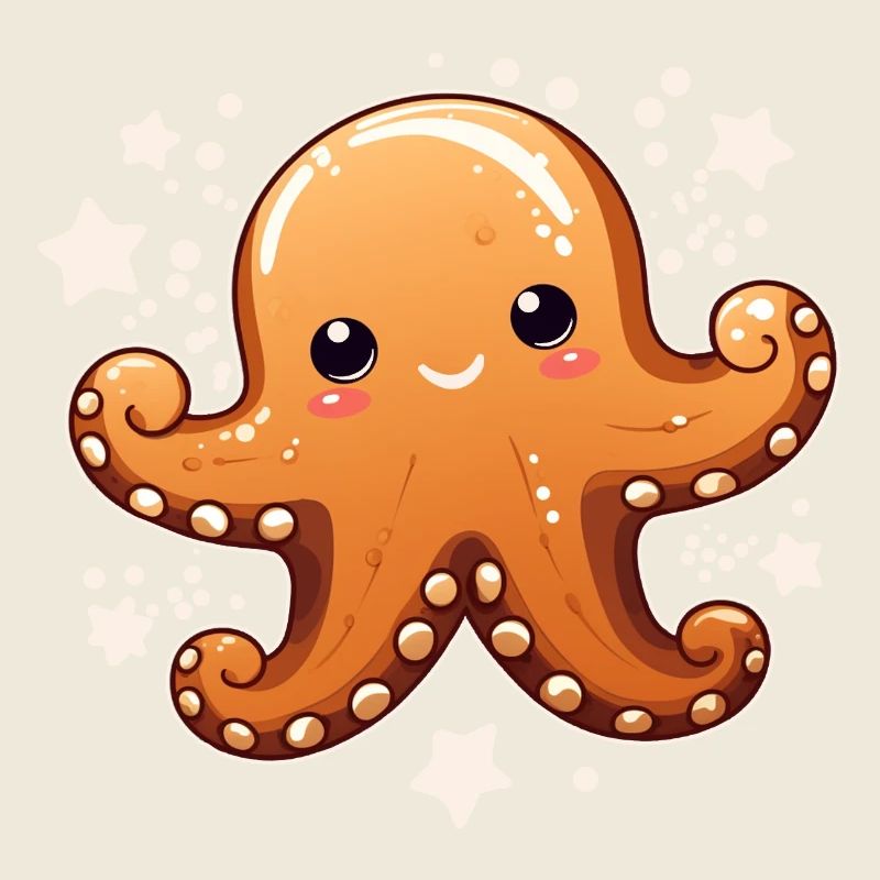 Gingerbread Octopus