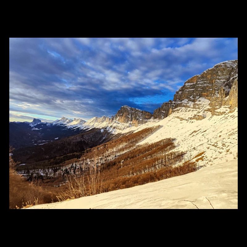 Lever de soleil Vercors