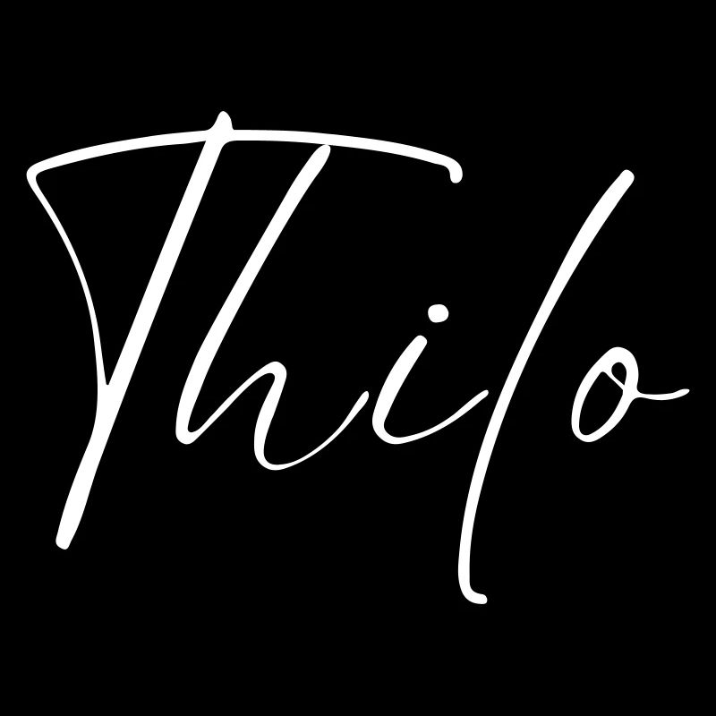 Thilo Name T-Shirt Geschenk Für Männer