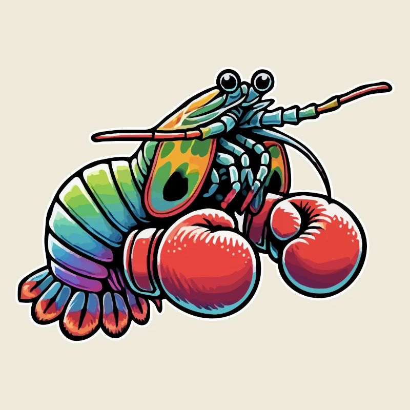 Mantis Shrimp Boxing Funny Mantis Shrimp