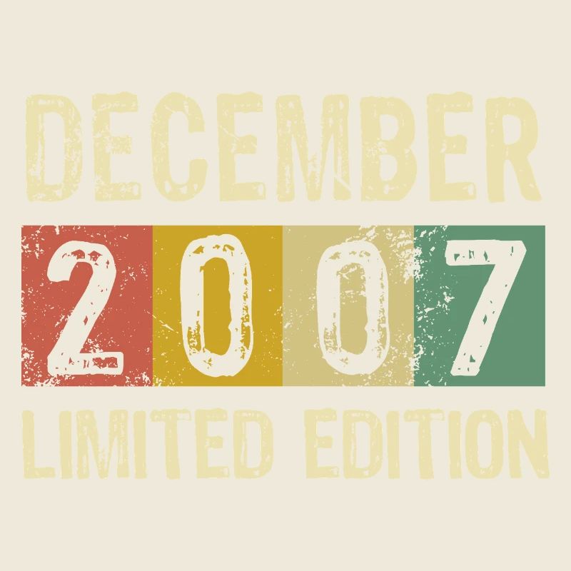 Édition limitée cadeau d’anniversaire de décembre 2007