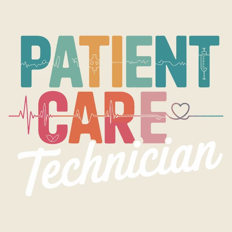 Conception de technicien en soins aux patients