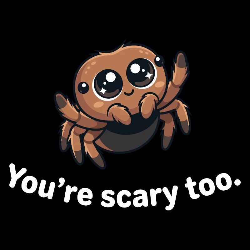 Cute Jumping Spider – You’re Scary Too