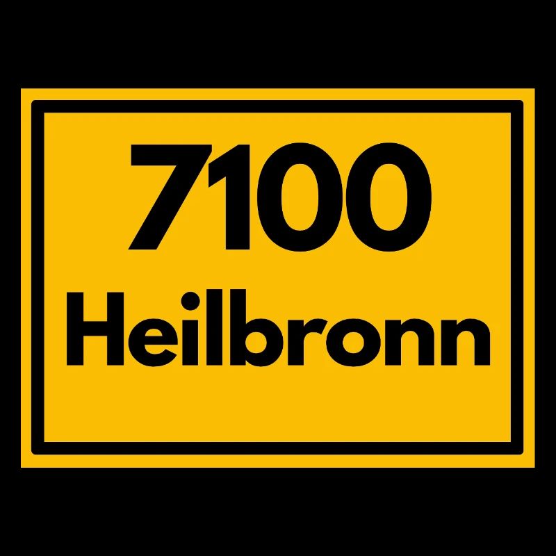 ANCIEN CODE POSTAL RÉTRO 7100 HEILBRONN KILIAN