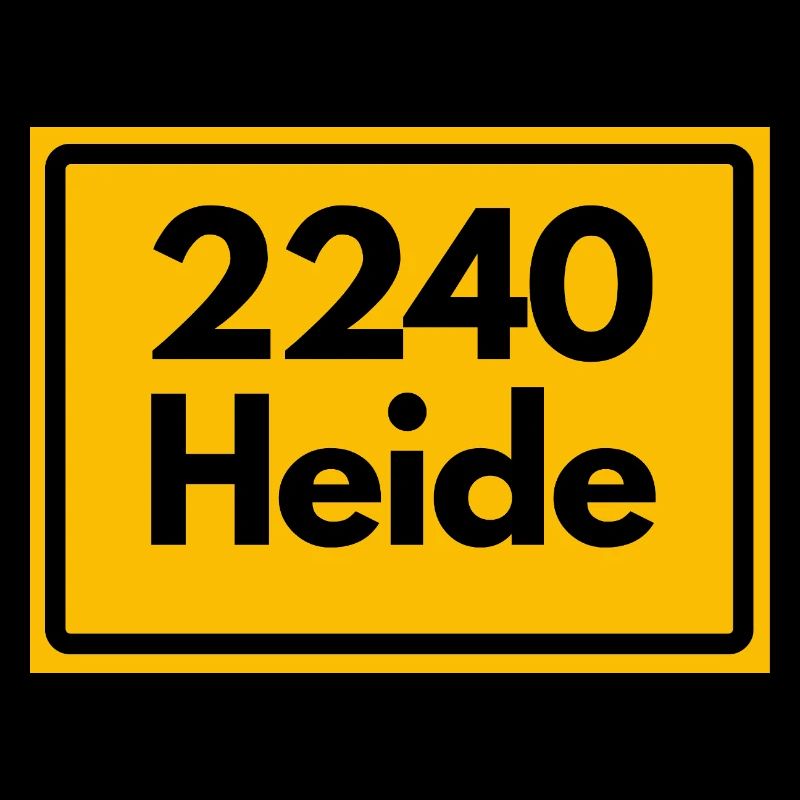 OLD POSTCODE POSTCODE RETRO 2240 HEIDE MARSHENLAND