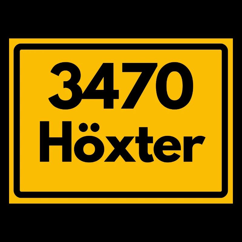 ANCIEN CODE POSTAL RETRO 3470 HÖXTER WESERHOCH