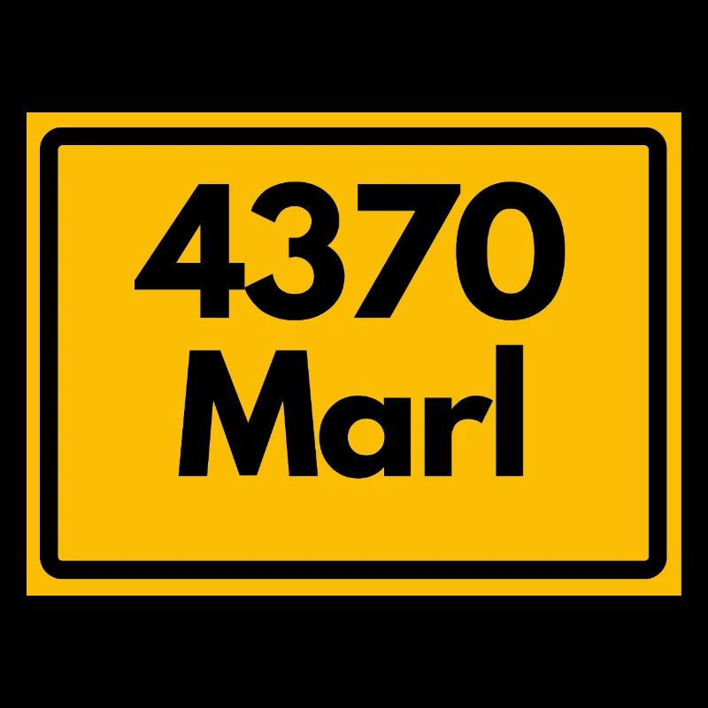 ANCIEN CODE POSTAL RETRO 4370 MARL – NRW