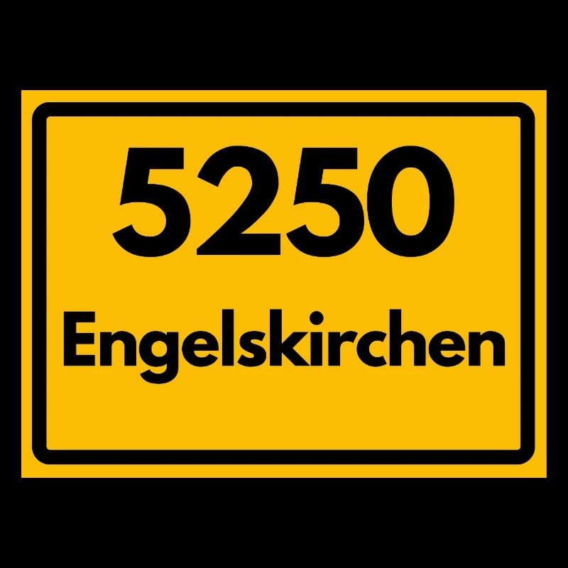 ALTE POSTLEITZAHL PLZ RETRO 5250 ENGELSKIRCHEN