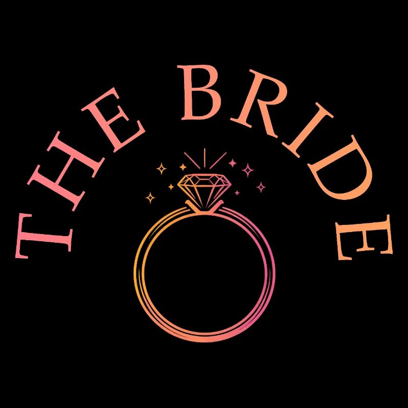 The Bride - Ring - personalisierbar