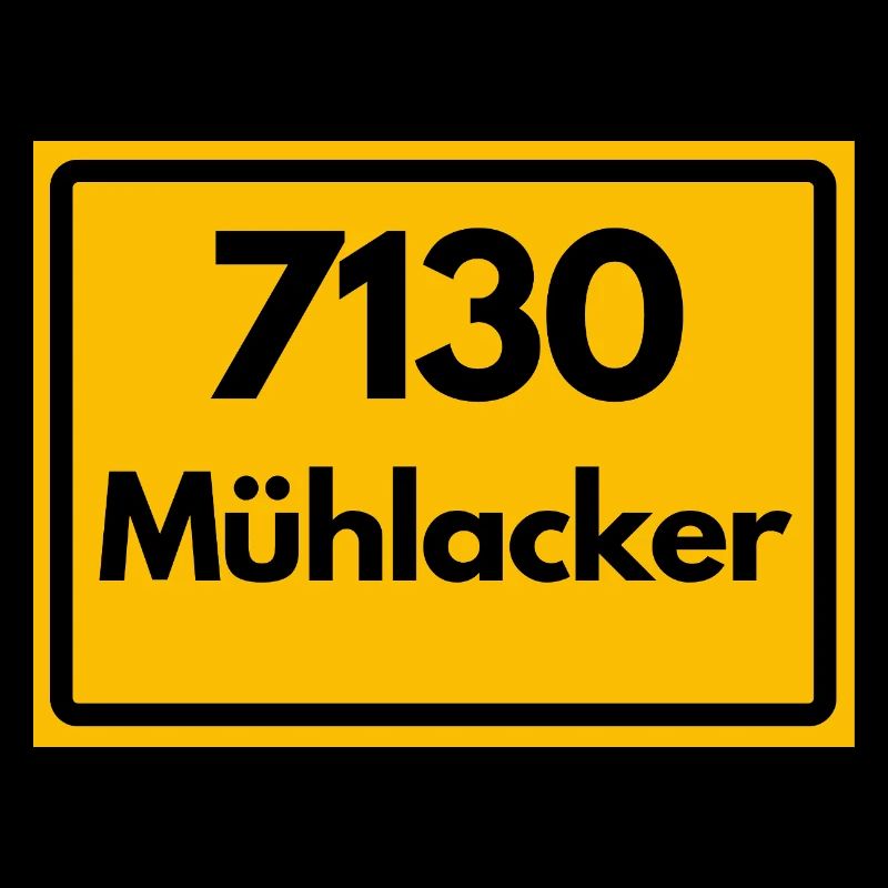 ALTE POSTLEITZAHL PLZ RETRO 7130 MÜHLACKER HEIMAT